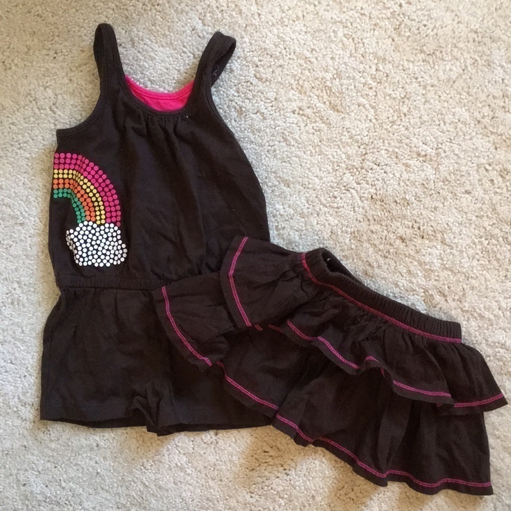 CIRCO Girls Short Romper & Skirt Set. P/A1045/2